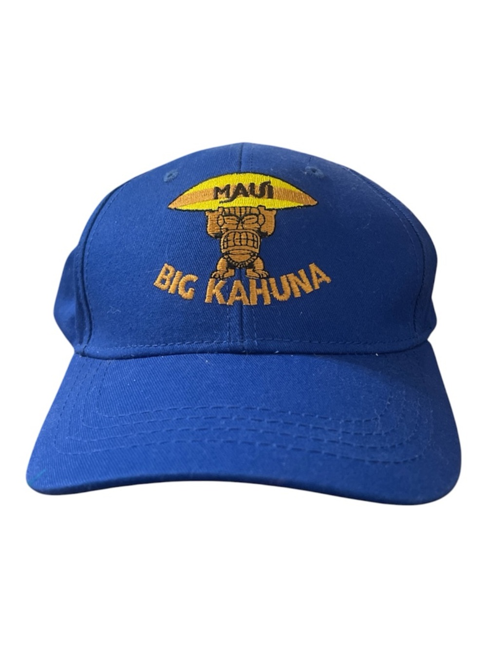 Big Kahuna Maui Blue Embroidered Baseball Cap